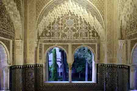 mirador de lindaraja, nasriden palaeste, alhambra, granada