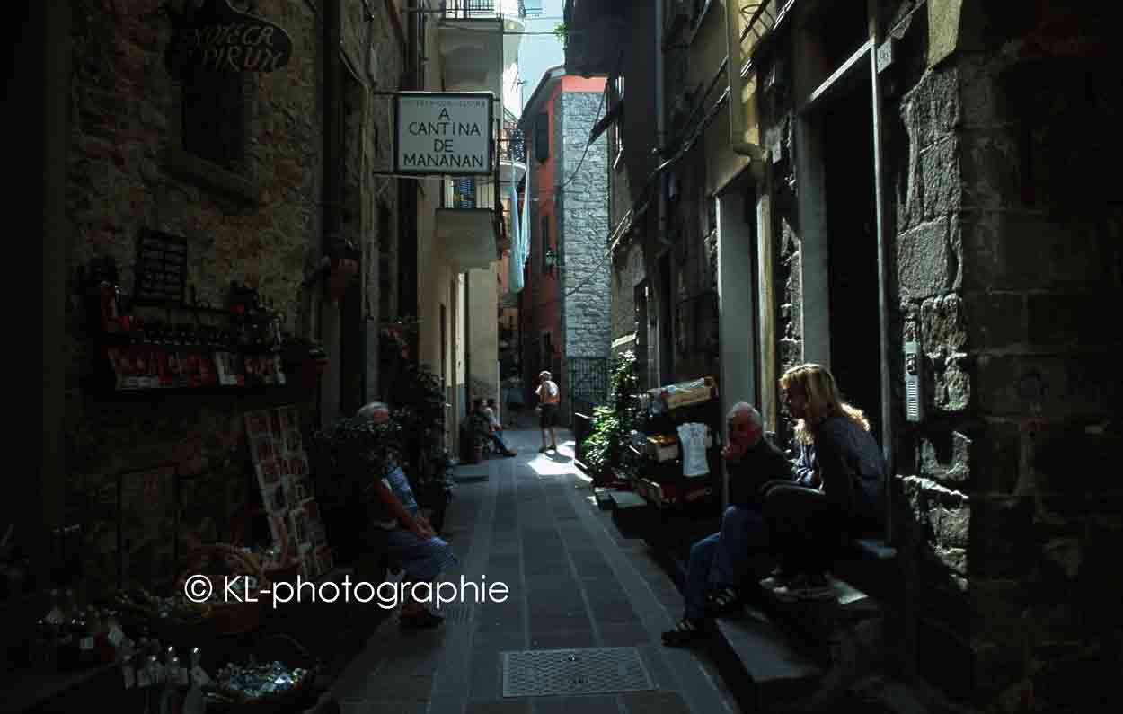 gasse in corniglia