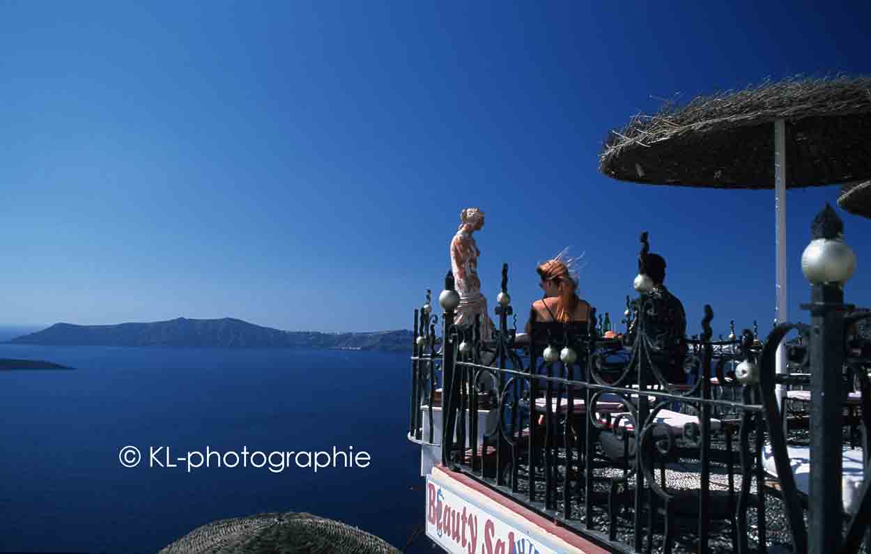 terrasse in thira