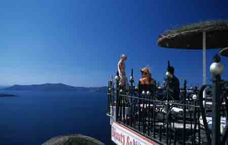 terrasse in thira