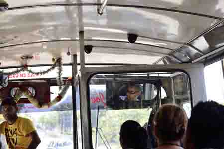 busfahrt auf mauritius