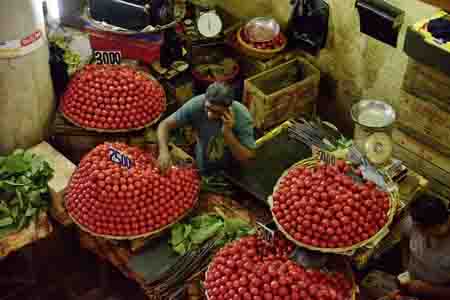 central market, port louis, mauritius