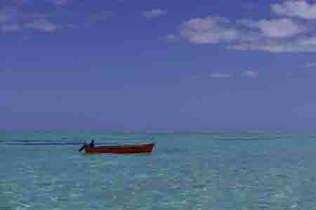 bucht von tamarin, mauritius