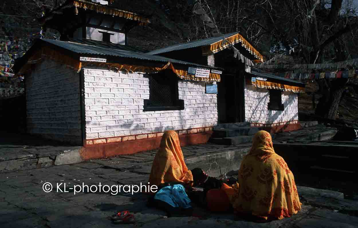 tempelbezirk in muktinath