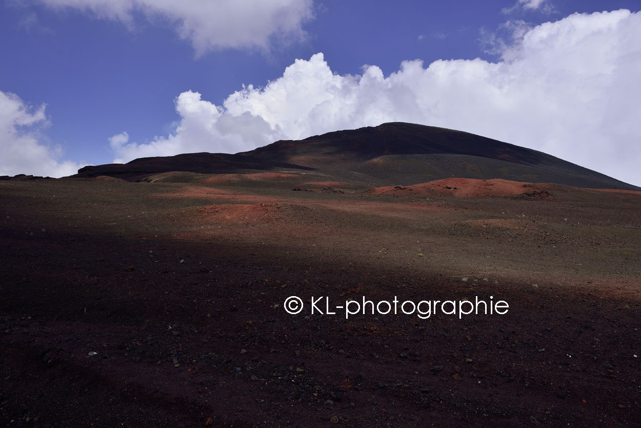 route du volcan, plaine de sable, am piton de la fournaise