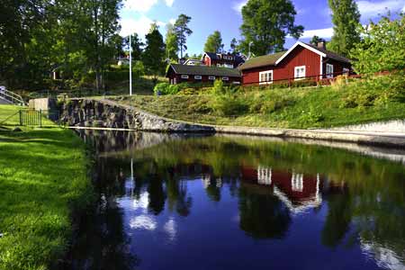 dalsland-kanal bei håverud, dalsland