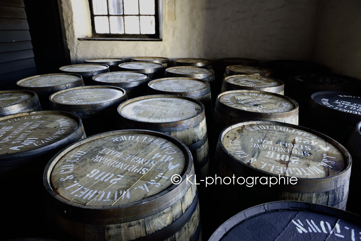 fässer, springbank distillery, campbeltown
